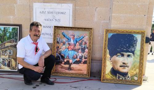 Eskişehir'den Dumlupınar sanat rüzgarı