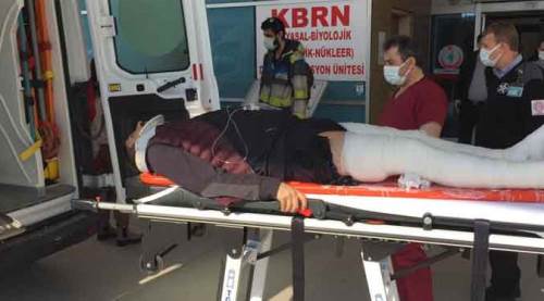 Eskişehir'den gitti, yüzlerce metreden yere çakıldı