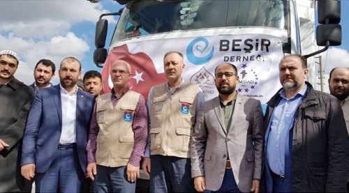 Eskişehir'den Hatay'a bir tır yardım