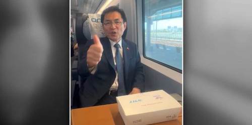 Eskişehir'den kalkan YHT'de sürpriz misafir