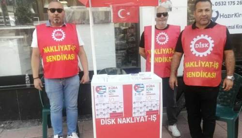 Eskişehir'den Küba için binlerce imza
