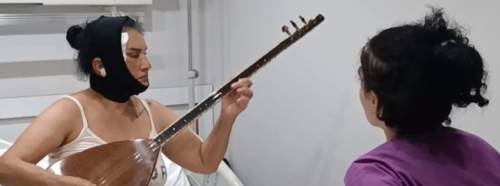 Eskişehir’den Samsun’a ameliyat için gitti, hastanede konser verdi