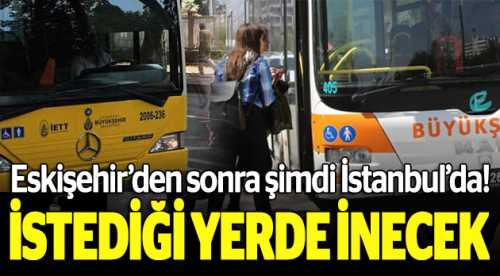 Eskişehir'den sonra İstanbul'da
