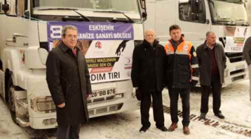 Eskişehir'den Suriye'ye yardım eli