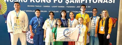 Eskişehir’den Wushu’da 20 Madalyalık Gurur