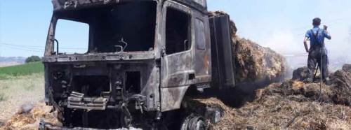 Eskişehir'den yola çıkan tır, Bursa'da küle döndü!