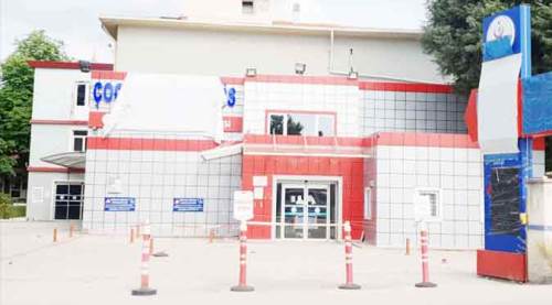 Eskişehir Devlet Hastanesi binasının yıkımı için...
