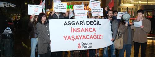 Eskişehir Devrim Partisi’nden asgari ücrete sert tepki