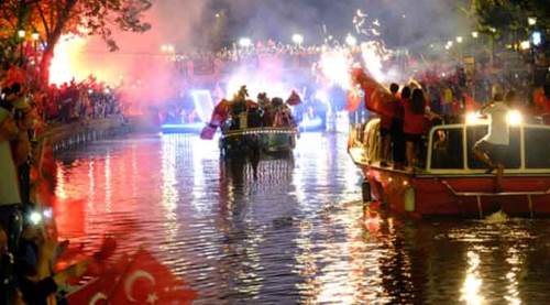 Eskişehir'e 29 Ekim mesajları...
