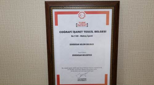 Eskişehir'e bir tescil daha...