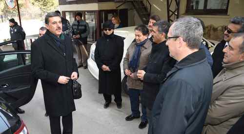 Eskişehir'e böyle veda etti