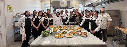 Eskişehir'e dünyanın dört bir yanından gelip yemek yaptılar