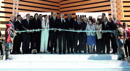 Eskişehir'e gelen Erdoğan OMM açılışında konuştu