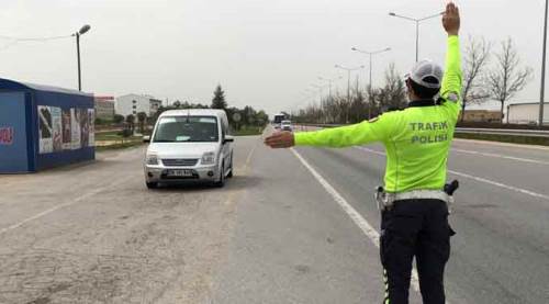 Eskişehir'e giriş çıkışlarda...