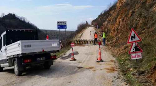 Eskişehir'e kaçak girişlere beton bariyer engeli