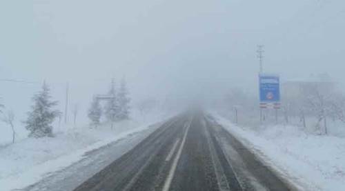 Eskişehir'e kara kış geri döndü! Şaşırtan fotoğraflar...