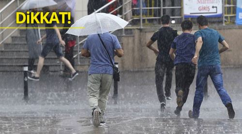 Eskişehir'e sağanak yağış uyarısı!