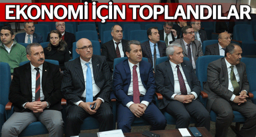 Eskişehir ekonomisi için toplandılar