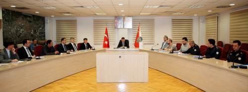 Eskişehir Emniyet Müdürlüğü ekiplerinden önemli toplantı