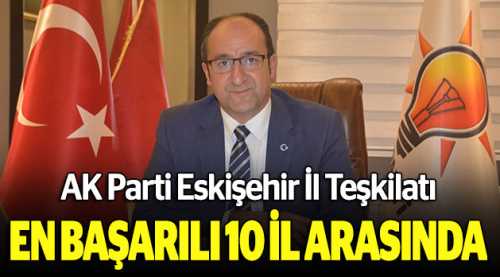 Eskişehir en başarılı 10 il arasına girdi