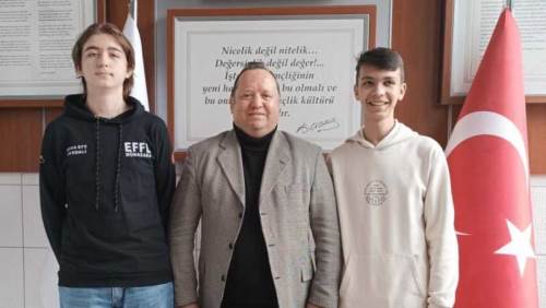 Eskişehir Fatih Fen Lisesi ekibinden bir başarı daha!