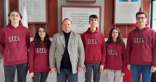 Eskişehir Fatih Fen Lisesi'nden gururlandıran başarı!