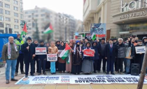 Eskişehir Filistin ile Dayanışma Platformu önemli çağrıda bulundu