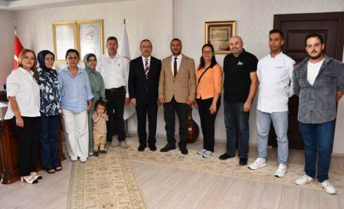 Eskişehir Gastronomi Derneği'nden Sinan Aydın'a önemli ziyaret