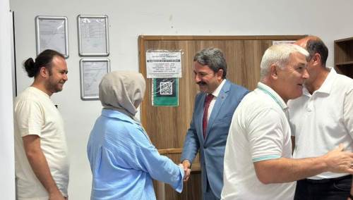 Eskişehir Gençlik ve Spor İl Müdürlüğü'nde personeller bayramlaştı