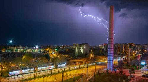 Eskişehir göğünde soluk kesen şölen!