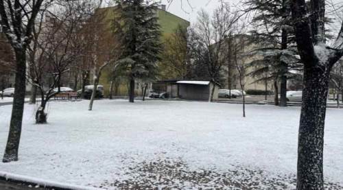 Eskişehir güne "beyaz" başladı