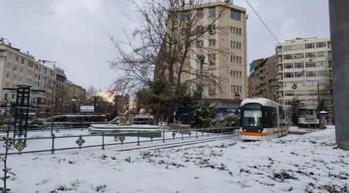 Eskişehir güne böyle başladı!