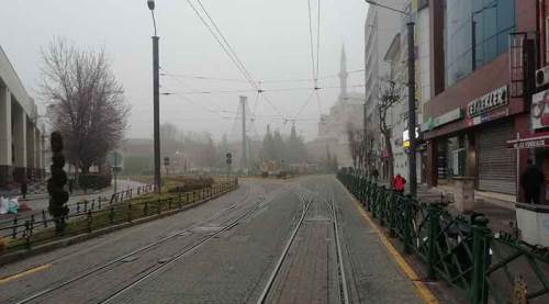Eskişehir güne böyle başladı