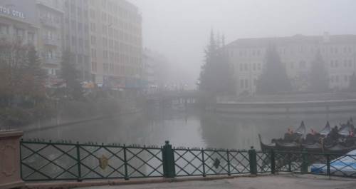 Eskişehir güne sisle başladı