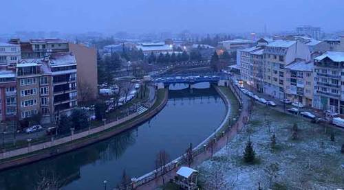 Eskişehir hafta sonuna bu görüntüyle uyandı!