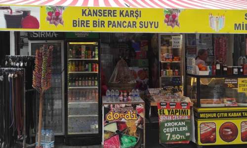 Eskişehir Hamamyolu'nda pancar suyu yok satıyor!