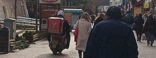 Eskişehir Hamamyolu’nda yayalar risk altında