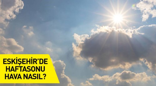 Eskişehir hava durumu! 21.9.2018