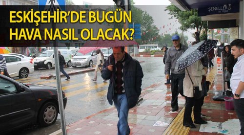 Eskişehir hava durumu (5.6.2018)