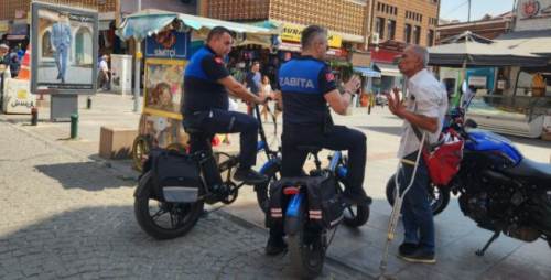 Eskişehir'i artık bisikletle denetleyecekler