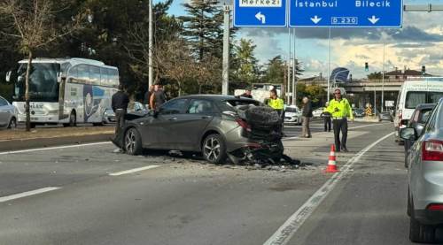 Eskişehir'i kilitleyen kaza: Olay yerinden ilk görüntüler...