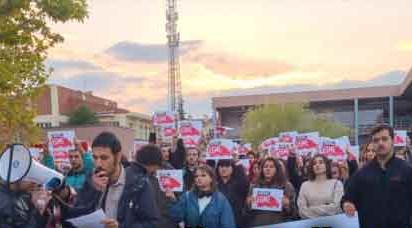 Eskişehir'i sarsan intiharın ardından kampüste eylem!