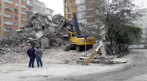 Eskişehir'i savaş alanına çeviren yıkım!
