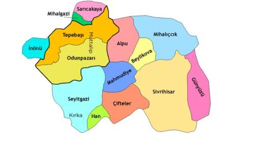 Eskişehir için iki yeni ilçe: Odunpazarı ve Tepebaşı'ndan alınıp...