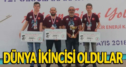 Eskişehir İHA’da dünya ikincisi oldu