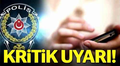 Eskişehir İl Emniyet'ten önemli uyarı