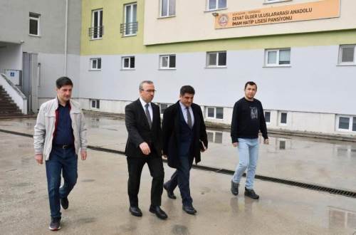 Eskişehir İl Milli Eğitim Müdürü son hazırlıkları inceledi