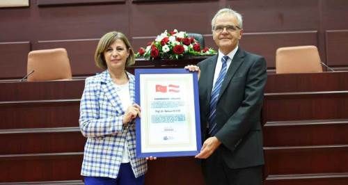 Eskişehir ile Linz’i bağlayan köprü: Prof. Dr. Resch Eskişehirli oldu