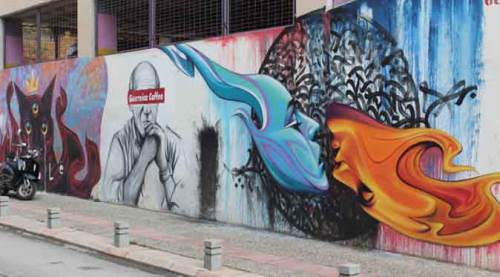 Eskişehir'in "en renkli" duvarları