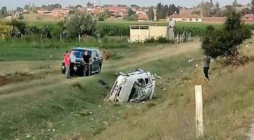 Eskişehir'in "ölüm yolu"nda yine kaza...